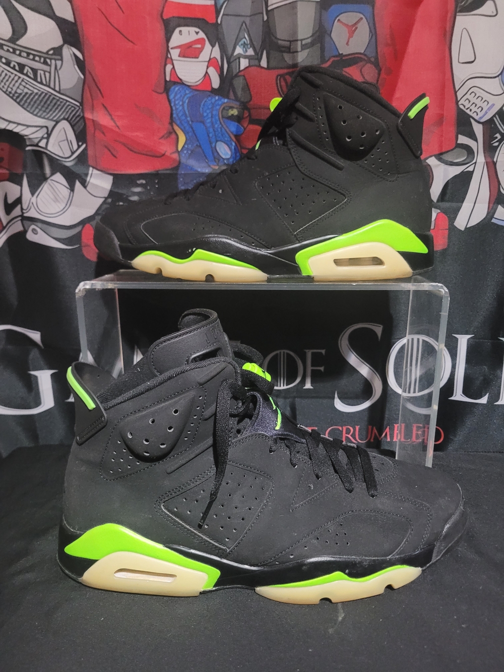 Jordan 6 Retro Sneakers Electric Green